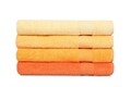 Set 4 prosoape de baie 801,  Beverly Hills Polo Club, 70x140 cm, bumbac, galben