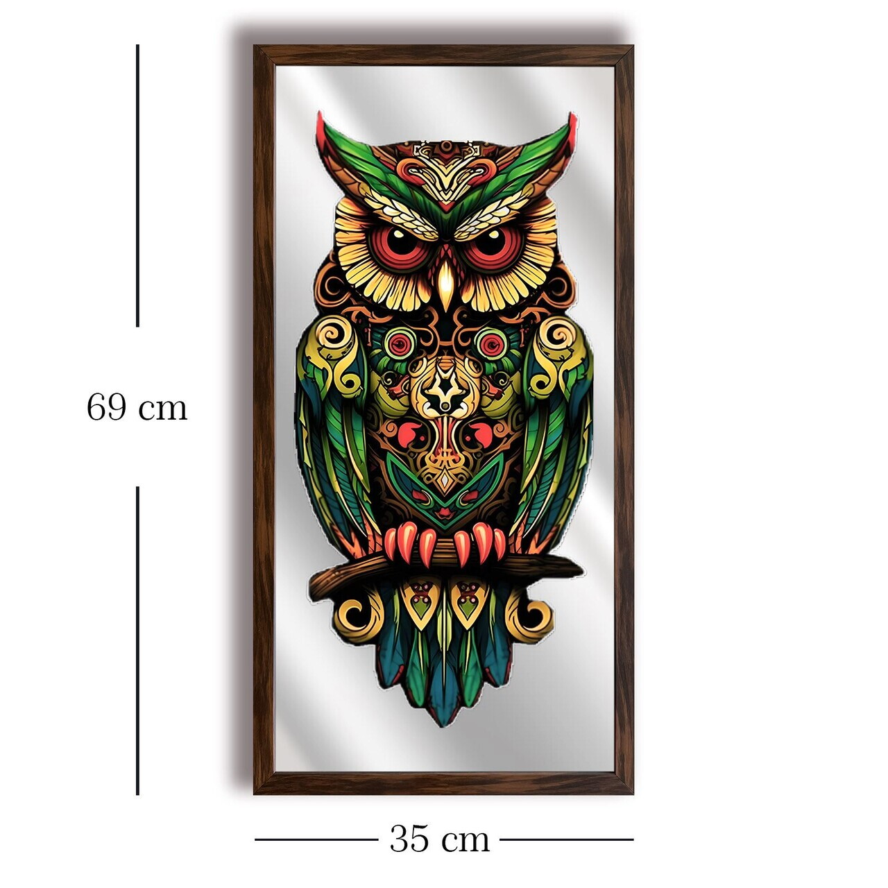 Tablou decorativ, Ahsalct-024, Cadru: 100% PVC (Grosime: 2 cm), Multicolor — imaginea 4