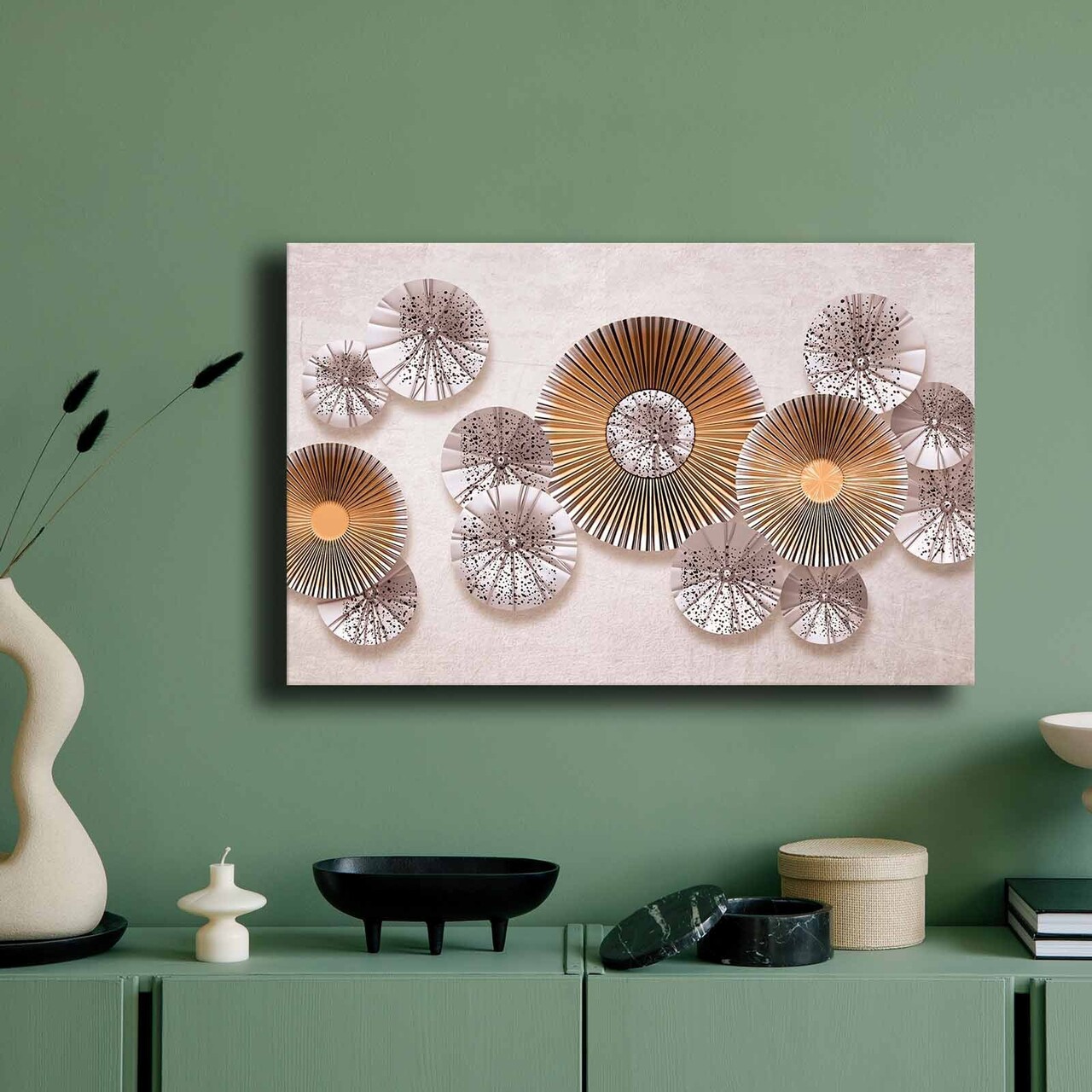 Tablou decorativ, 4570GSC-020, Lemn, Multicolor - view 2