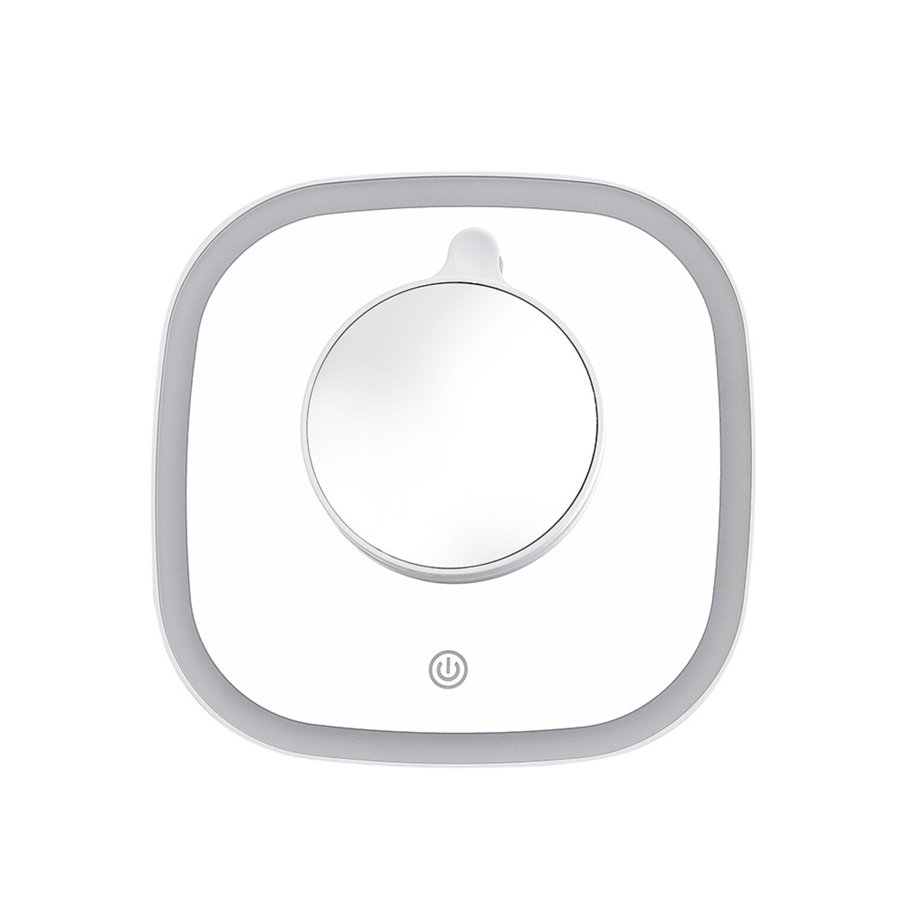 Oglinda cosmetica cu LED-uri, Luigi Ferrero, FR-805M Square, 20x20 cm, rotire 360 grade, 2000mAh - view 10