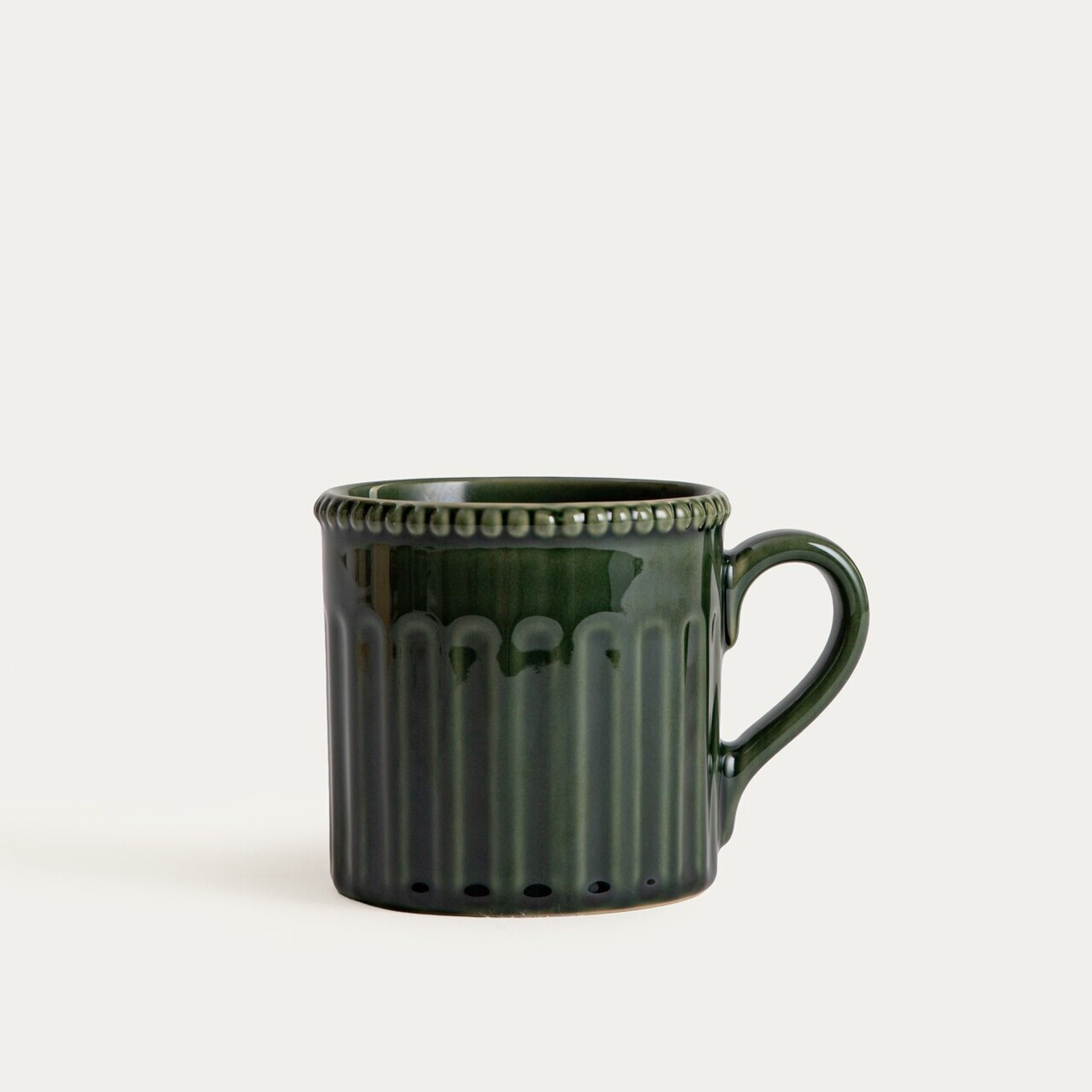 Set 4 cani Kobbi, Homla, 400 ml, 9x10 cm, ceramica, verde — imaginea 4