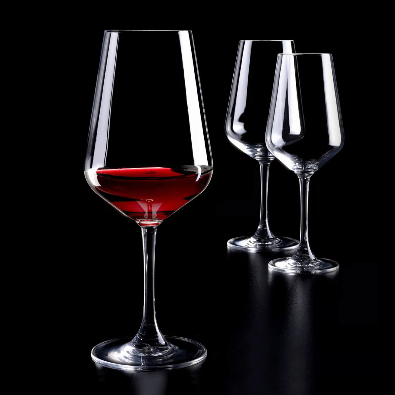 Set 6 pahare vin Allegra, Pasabahce, 350 ml, sticla, transparent