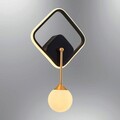 Aplica de perete, Lightric, 414LRC1142, Negru