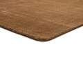 Covor lucrat manual, Viscose Liso 43 Mustard, 60 x 110 cm, 100% poliester, mustar