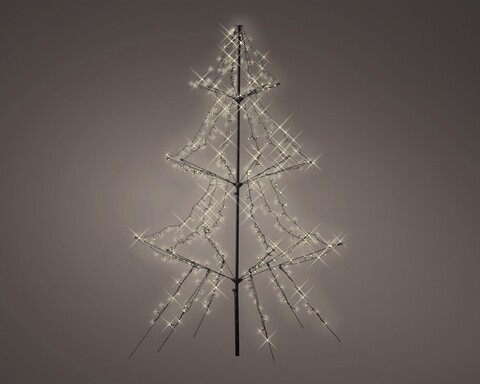 Decoratiune luminoasa cu 8 functii Tree , Lumineo, H200 cm, 420 LED-uri, lumina calda