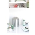 Cos de gunoi non-inflamabil, Brabantia, 378942, 7 L, inox, argintiu