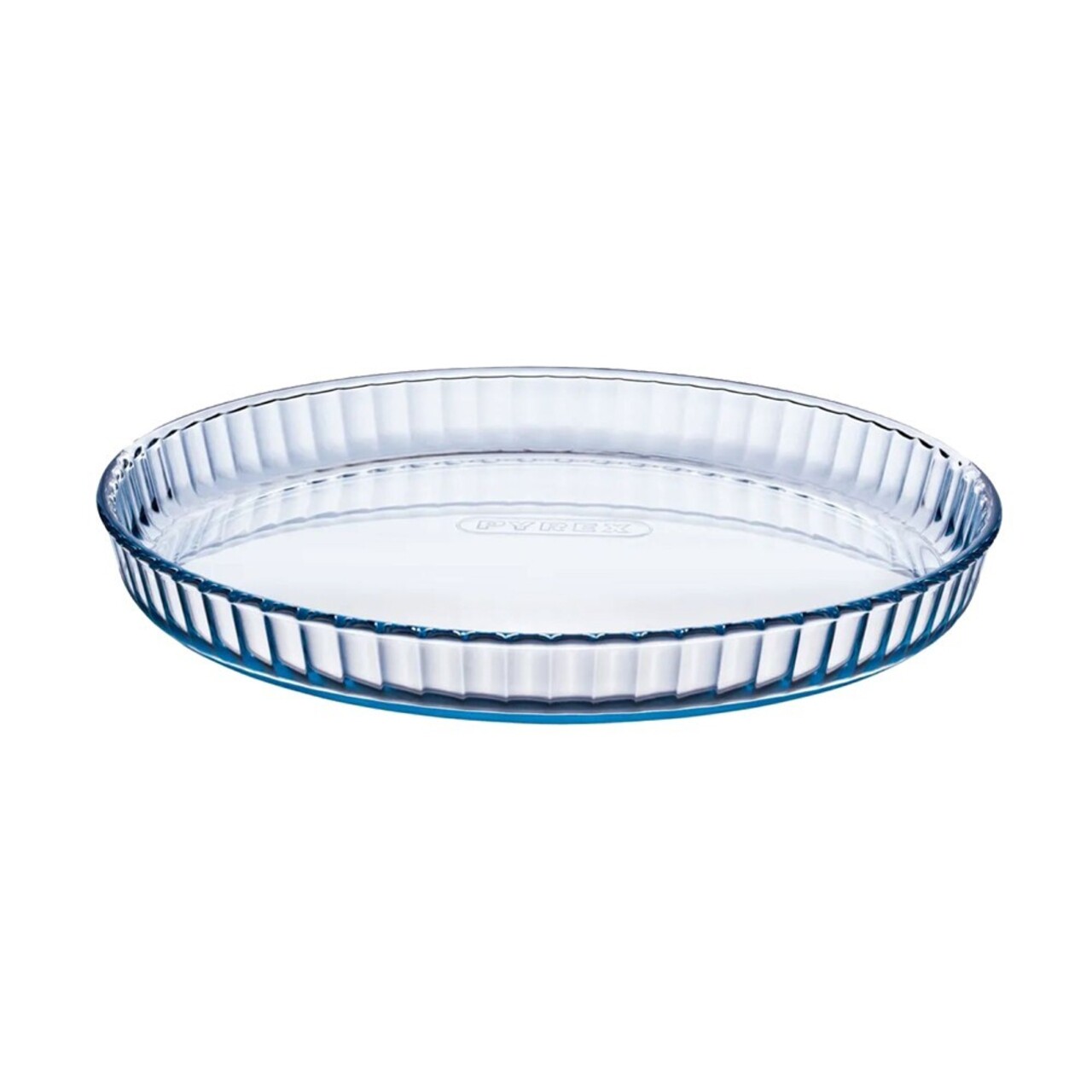 Set 2 forme tarta, sticla termorezistenta, 26cm/28cm - Pyrex - imagine 3