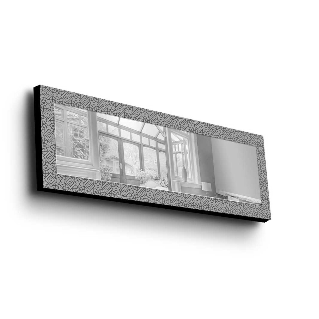 Oglinda decorativa, 40120MA-037, Cadru: 100% LEMN DE PIN (Grosime: 27 mm), Multicolor - view 3
