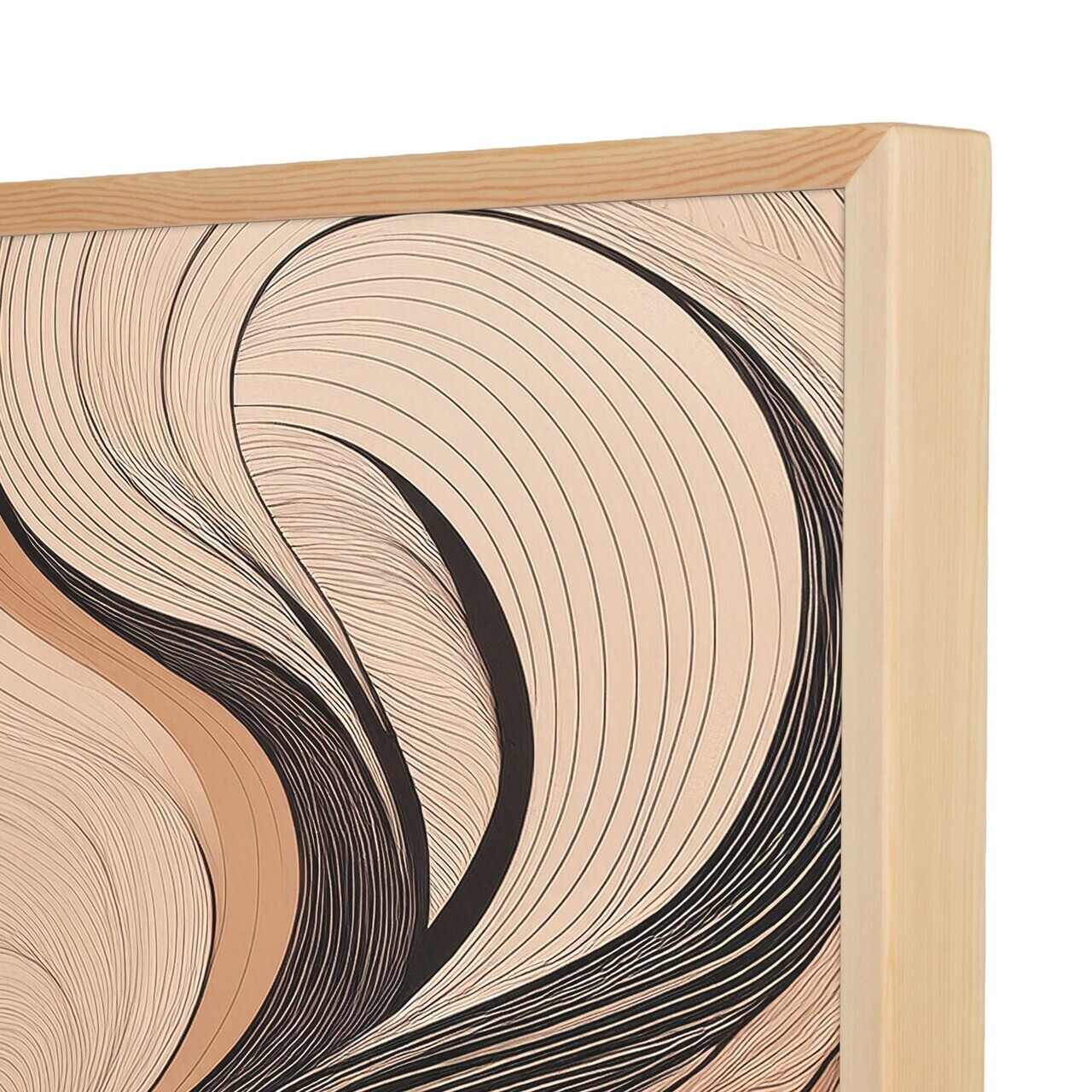 Tablou decorativ, Cc-D-Ah-1012 45 x 60, Canvas, Cadru: 100% LEMN (Grosime: 18 mm), Multicolor - view 3