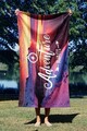Prosop de plaja, Astacura, Adventures Awaits 70, 70x130 cm, 70% poliester/30% poliamida, Multicolor
