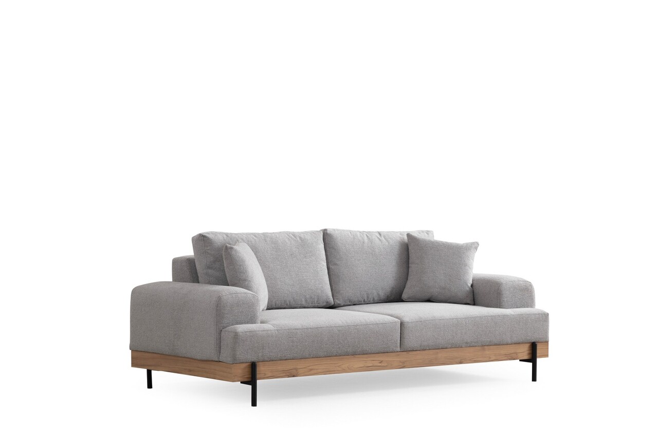 Canapea 3 locuri, Atelier del Sofa, 560ARE2121, Gri - imagine 9