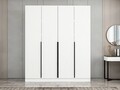 Dulap pentru haine, Minerva, Kale Plus, 180x210x52 cm, PAL, Alb