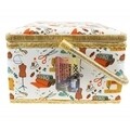 Cutie pentru accesorii de cusut Jocca, 32x24x16 cm, multicolor