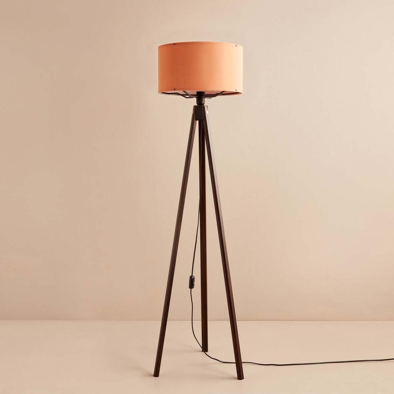 Lampadar, L'essentiel Maison, 780SGN3499, Portocaliu/Maro