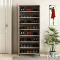 Pantofar cu 4 usi Mantam, Pakoworld, 24 perechi pantofi, 78x40x170.5 cm, PAL melaminat, sonoma