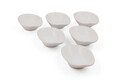 Set boluri pentru sos, Keramika, 275KRM1479, Ceramica, Alb