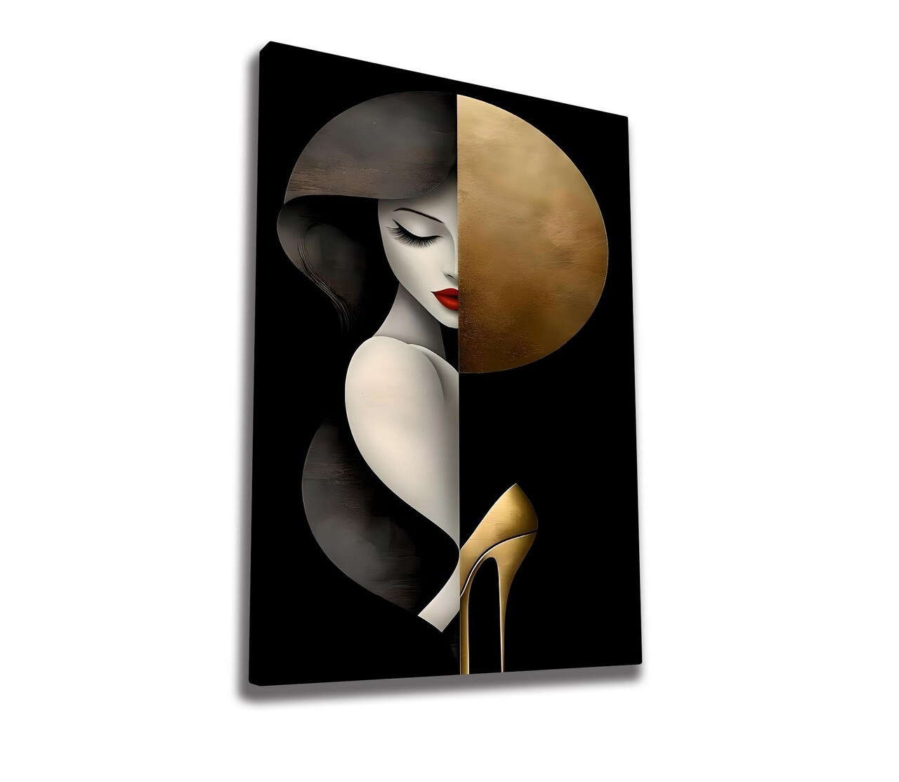 Tablou decorativ, WY459 (50 x 70), Canvas imprimat, Multicolor - view 4