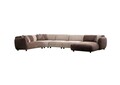 Coltar, Atelier del Sofa, 560ARE5263, Cadru: LEMN/PAL, Crem/Maro