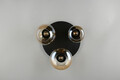 Plafoniera Lumina, TRIO, 35x24.5 cm, 10W, 3x E14, metal, negru mat