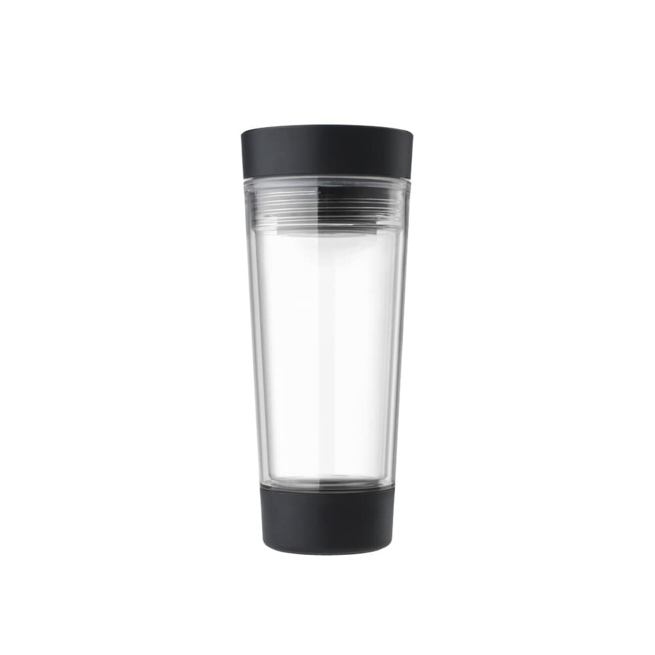 Cana termos pentru ceai, Brabantia, Make&Take, 8.4x20.1 cm, 360 ml, plastic, gri inchis