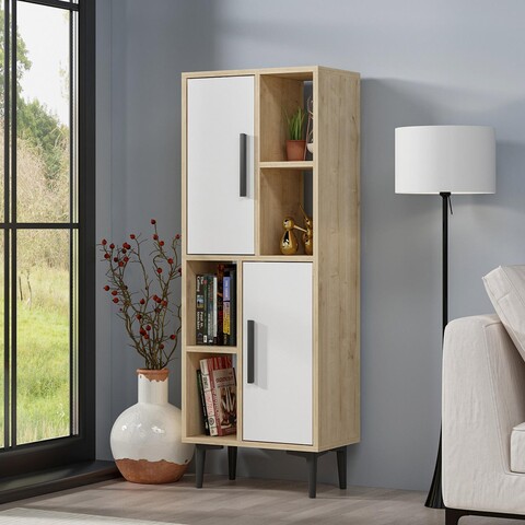 Imagine Dulap Multifunctional, Olivia, Leni, 50x135 29.6 Cm, Pal Melaminat, Stejar/
