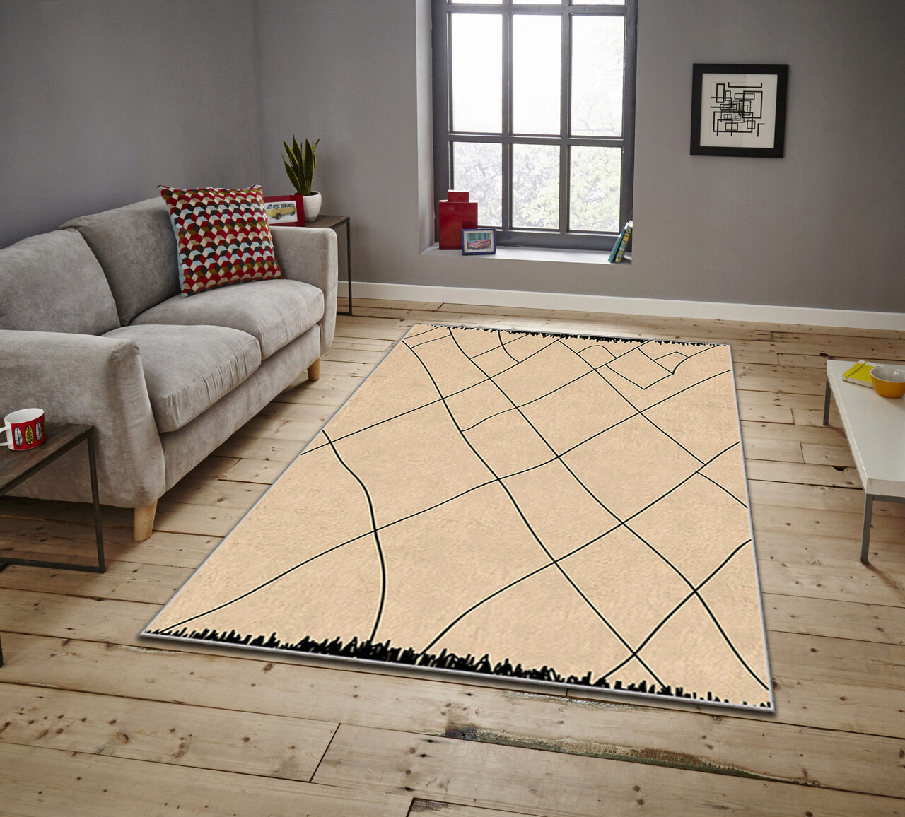 Covor ASR CRPT-51  100x180 cm Poliester Multicolor