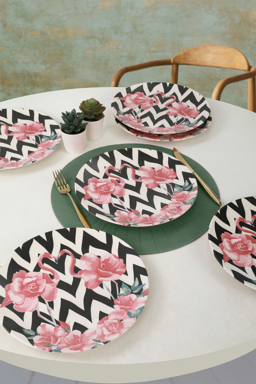 Set platouri servire, Keramika, 275KRM1351, Ceramica, Multicolor