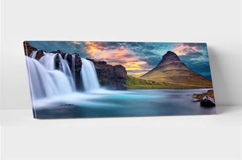 Tablou decorativ bauer, modacanvas, 30x90 cm, canvas, multicolor