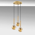 Lustra, Fulgor, 942FLG1472, Metal, Auriu