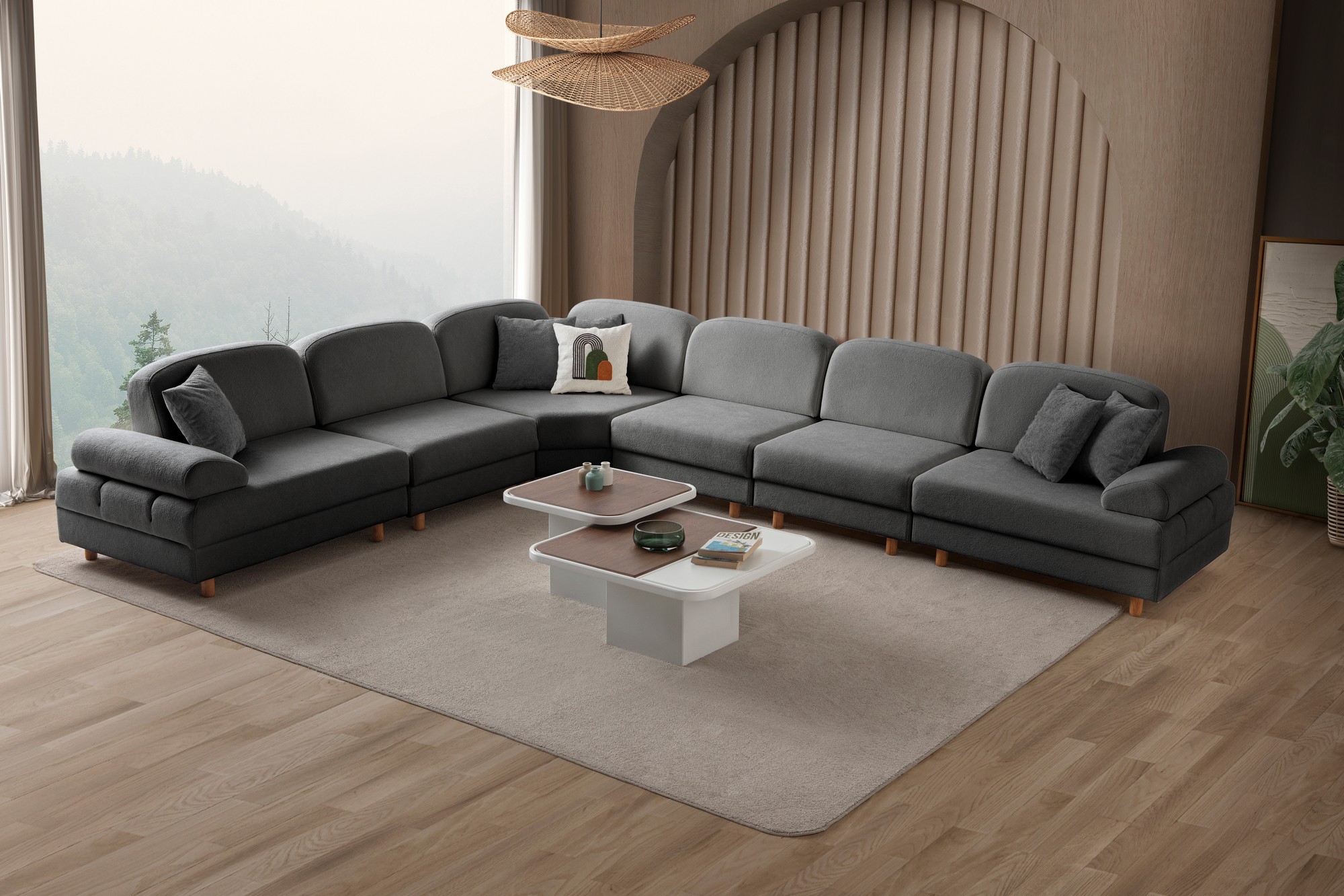 Coltar, Atelier del Sofa, 752EST1451, Antracit