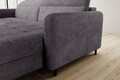 Coltar extensibil dreapta 3 locuri ELTAP, RT-05TOU, Gomsi, 228x165x100 cm, lemn/poliester, gri inchis