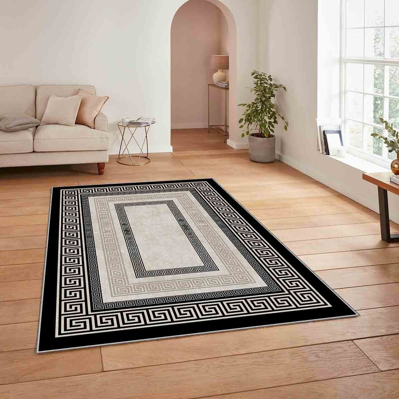 Covor HM-CRP25-36 140x220 cm Poliester Multicolor