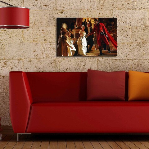 Tablou decorativ, 4570poc-12, canvas, dimensiune: 45 x 70 cm, multicolor