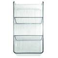 Organizator pentru frigider Linus Binz, iDesign, 3 compartimente, 14x28x9 cm