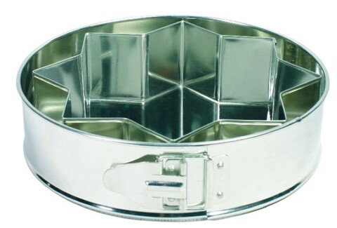 Tava tort forma stea, snb, 24 cm, aluminiu