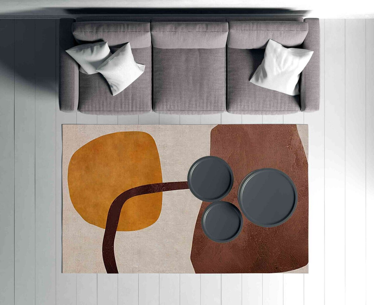 Covor, Shml30, 100x180 cm, Poliester, Multicolor — imaginea 4