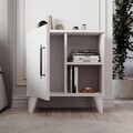 Noptiera, Hanah Home, Rose, 55.5x59.5x33 cm, Alb