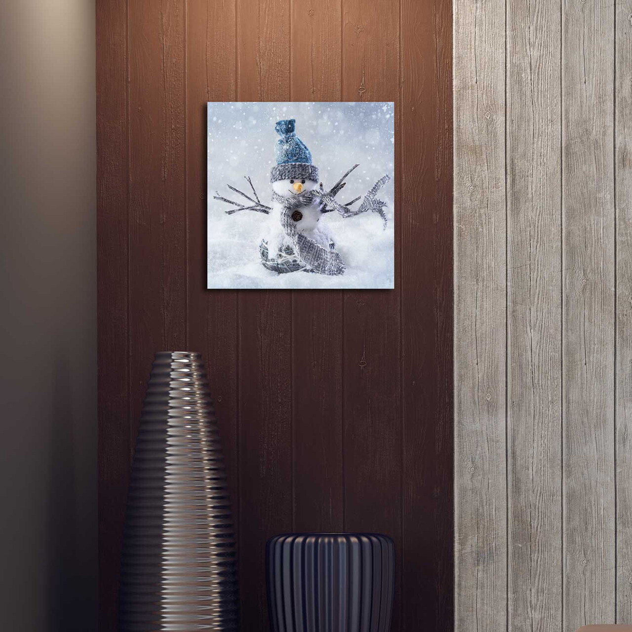 Tablou decorativ cu lumina LED, 4040DACT-29, Dimensiune: 40 x 40 cm, Multicolor - view 4