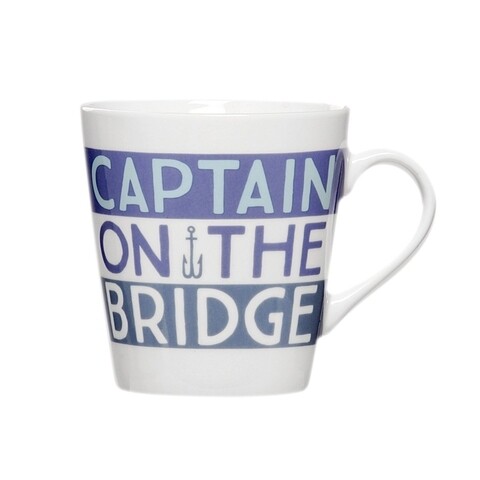 Cana captain ocean, ambition, 330 ml, portelan, multicolor