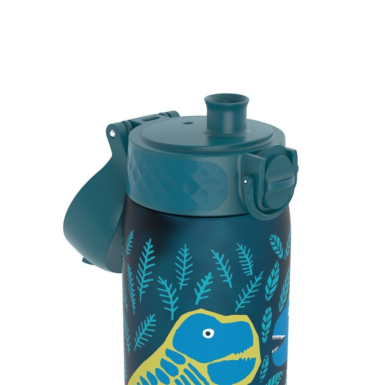 Sticla apa pentru copii Slim, recyclon, 500ml, Dinosaurs - Ion8 - imagine 2