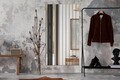 Oglinda decorativa, Mirrorland, Rectangular Stripe, Oglindă indestructibilă cu obturator, Argintiu