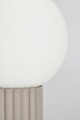 Lampa de masa Delphine, Bizzotto, D15x30 cm, 1 x E14, 15W, metal/sticla, gri