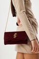 Geanta Juicy Couture 153, 23x5x12 cm, piele ecologica, rosu claret