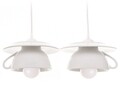 Lustra Afternoon tea, Deco Republic, E27, 2x60W, ceramica, alb