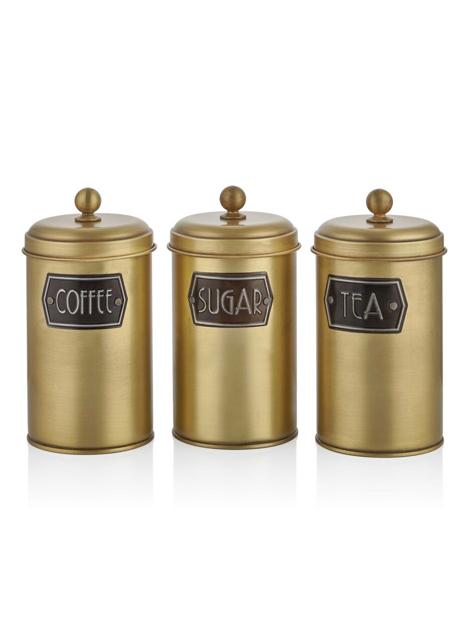 Set recipiente cu capac, Hermia, 742TMA5625, Mașină de spălat vase - nesigură / Cuptor cu microunde - nesigură, Auriu