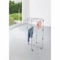 Uscator rufe reglabil Lille, Metaltex, 33 m capacitate de uscare, metal tratat LDPE
