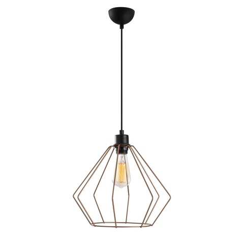 Lustra opviq maden, 33x126 cm, e27, 100 w, negru