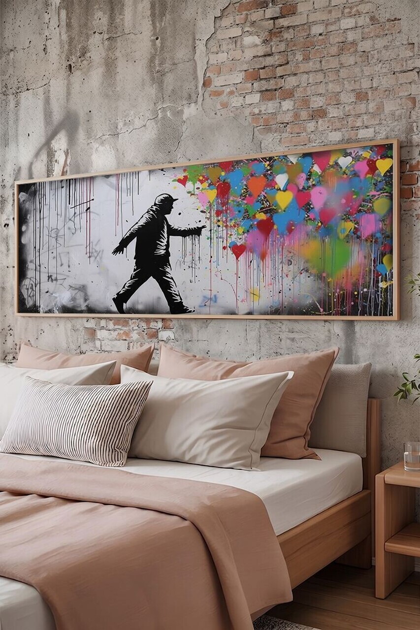 Tablou decorativ, Artbnkyty11-50120, MDF, Multicolor — imaginea 2