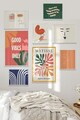 Tablou decorativ, Çgs-028-White-Byk, LEMN SOLID, Față: 100% PVC STICLĂ, Multicolor