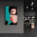 Tablou decorativ, SPR-1117, Dimensiuni: 46 x 72 cm, Multicolor
